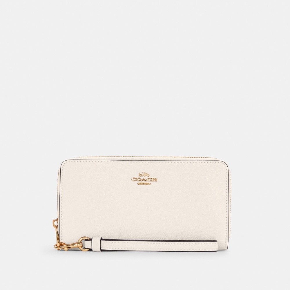 COACH Long Zip Around Wallet